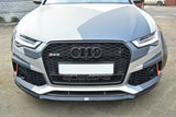 Front Splitter V.2 Audi RS6 C7 (2013-UP)