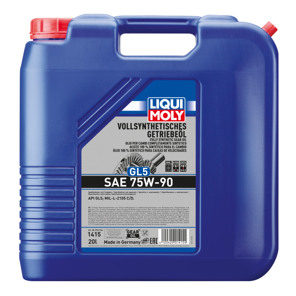 LIQUI MOLY FULL SYNTHETIC SAE 75W-90