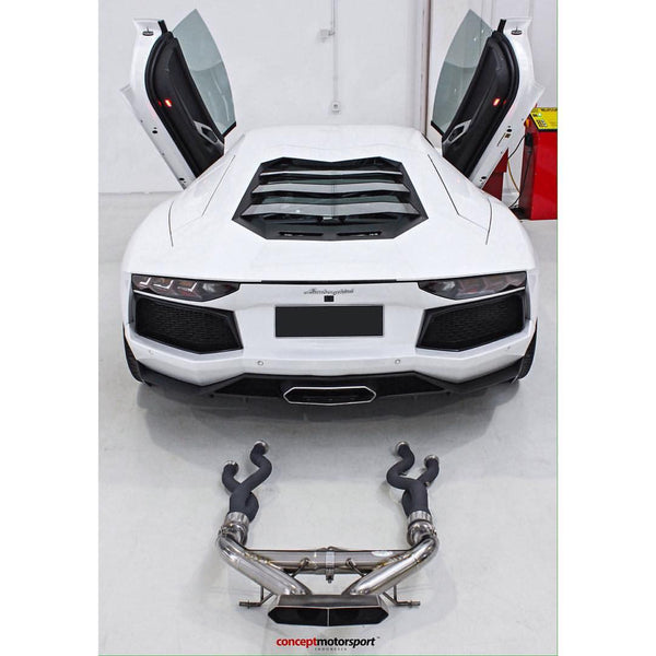 Lamborghini Aventador LP700-4 Catalyst Delete Pipes (2011 on)