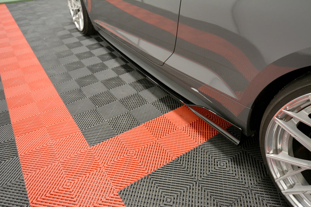 Side Skirts Diffusers compatible with Audi S5 / A5 S Line F5 Coupe