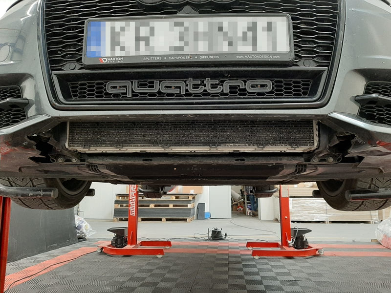 MAXTON DESIGN Front Splitter Audi S6 / A6 S-Line C7 FL