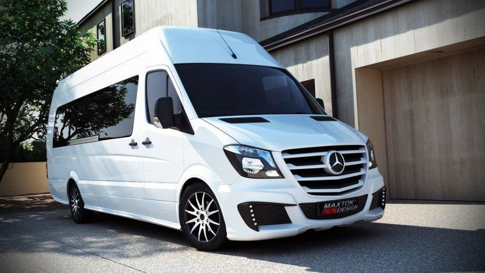 Front Bumper + Separate Grill compatible with Mercedes Sprinter Standard Mk2 Facelift