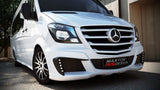 Front Bumper + Separate Grill compatible with Mercedes Sprinter Standard Mk2 Facelift