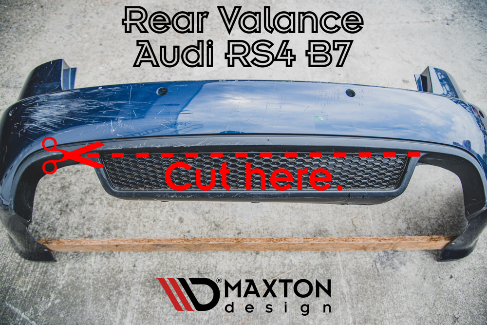 Rear Valance compatible with Audi RS 4 B7