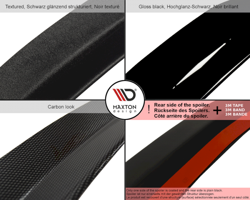 Spoiler CAP Mini Cooper / One R50