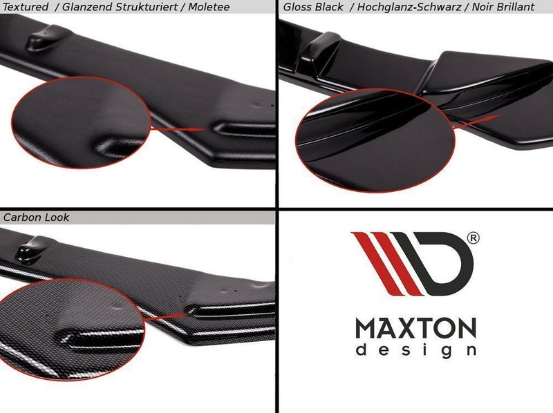 MAXTON DESIGN Central Rear Splitter Volvo S60 R-Design Mk2