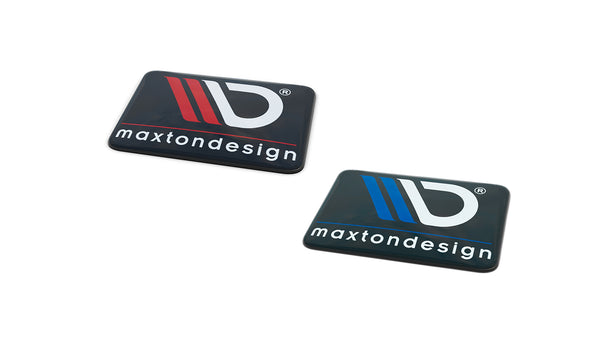 MAXTON DESIGN 3D Gel Badge SET - A (Sold AS A PACK OF X6)