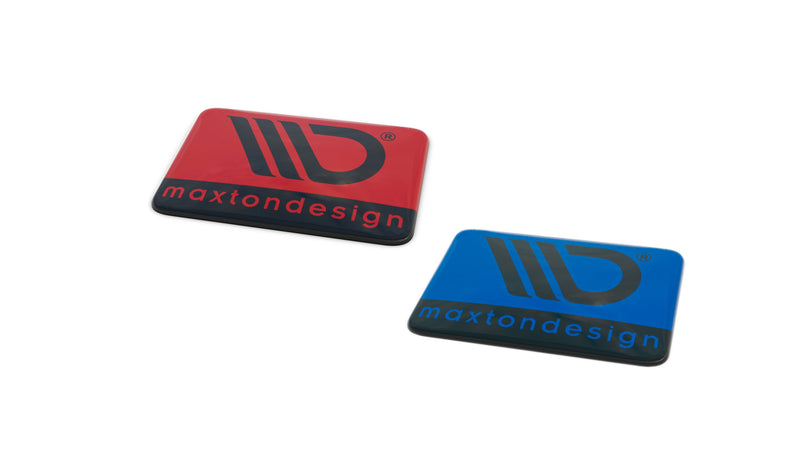 MAXTON DESIGN 3D Gel Badge SET - B (Sold AS A PACK OF X6)