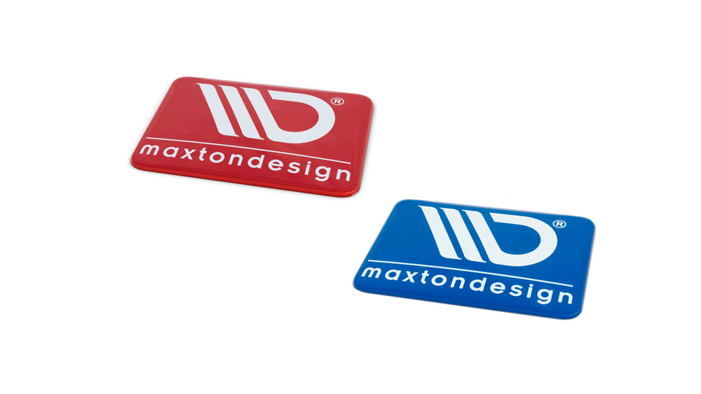 MAXTON DESIGN 3D Gel Badge SET - D (Sold AS A PACK OF X6)