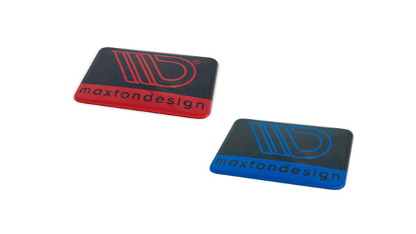 MAXTON DESIGN  3D Gel Badge SET - F (Sold AS A PACK OF X6)