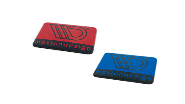 MAXTON DESIGN  3D Gel Badge SET - G (Sold AS A PACK OF X6)