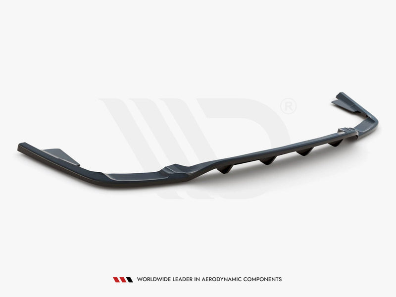 MAXTON DESIGN Central Rear Splitter (Vertical Bars) Volvo XC60 Mk2 R-Design
