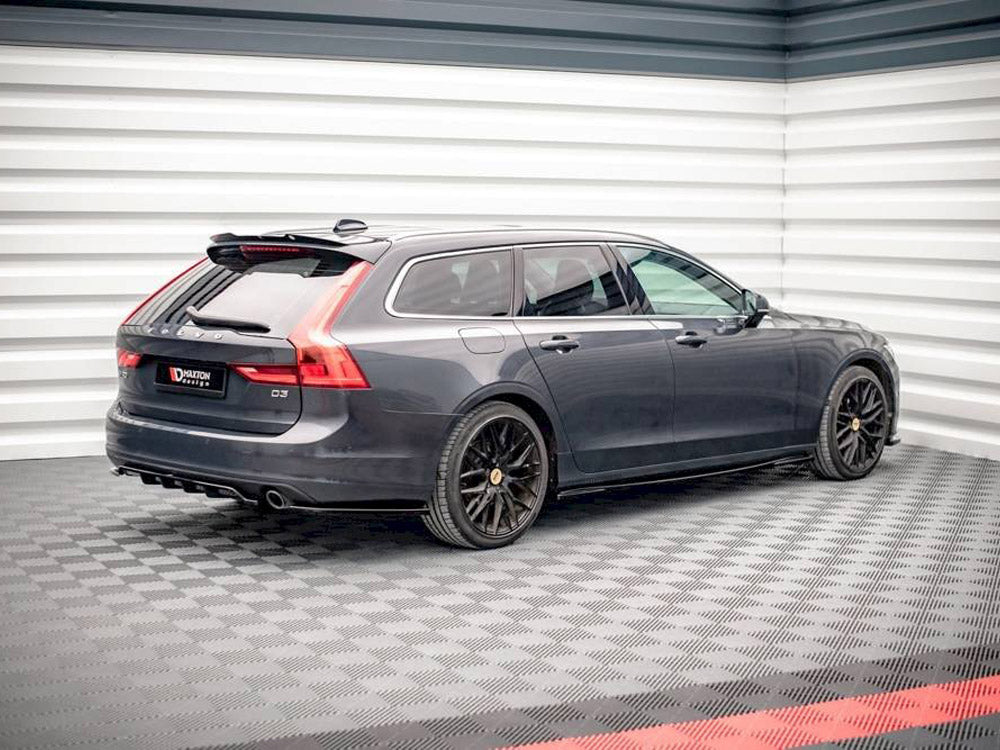 Rear Splitter (Vertical Bars) V.1 compatible with Volvo V90 Mk2