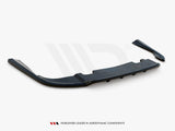 MAXTON DESIGN Central Rear Splitter V.1 (Vertical Bars) Volvo V90 Mk2