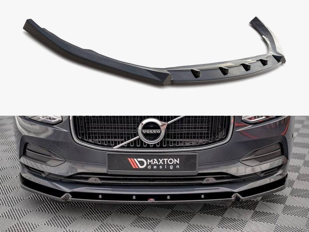 Front Splitter V.2 compatible with Volvo V90 Mk2 (2016-2020)