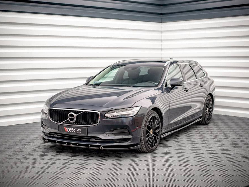 Front Splitter V.2 compatible with Volvo V90 Mk2 (2016-2020)
