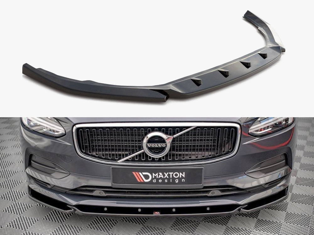 Front Splitter V.1 compatible with Volvo V90 Mk2 (2016-2020)