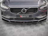 Front Splitter V.1 compatible with Volvo V90 Mk2 (2016-2020)