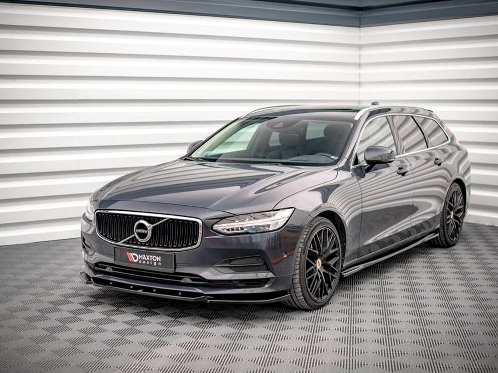 Front Splitter V.1 compatible with Volvo V90 Mk2 (2016-2020)