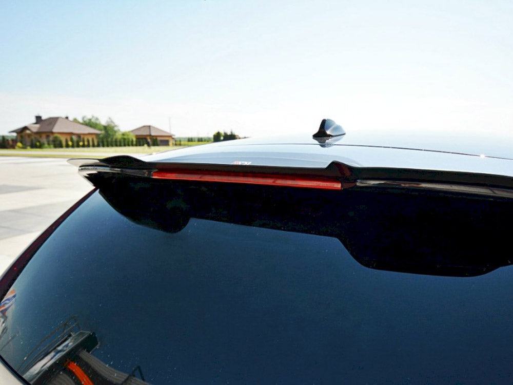 Spoiler CAP compatible with Volvo V60 Polestar Facelift - Carbon Look