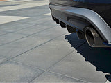 Rear Valance compatible with Volvo V60 Polestar Facelift (2014-2018) - Textured