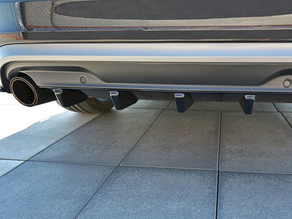 Rear Valance compatible with Volvo V60 Polestar Facelift (2014-2018) - Textured