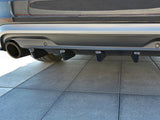 Rear Valance compatible with Volvo V60 Polestar Facelift (2014-2018) - Textured