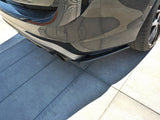 Rear Side Splitters compatible with Volvo V60 Polestar Facelift - Carbon Look