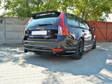 Rear Side Splitters compatible with Volvo V50F R-Design