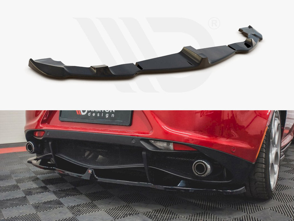 MAXTON DESIGN Central Rear Splitter Alfa Romeo 4C (2013-2017)