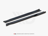 Side Skirts Diffusers compatible with Alfa Romeo 4C (2013-2017)