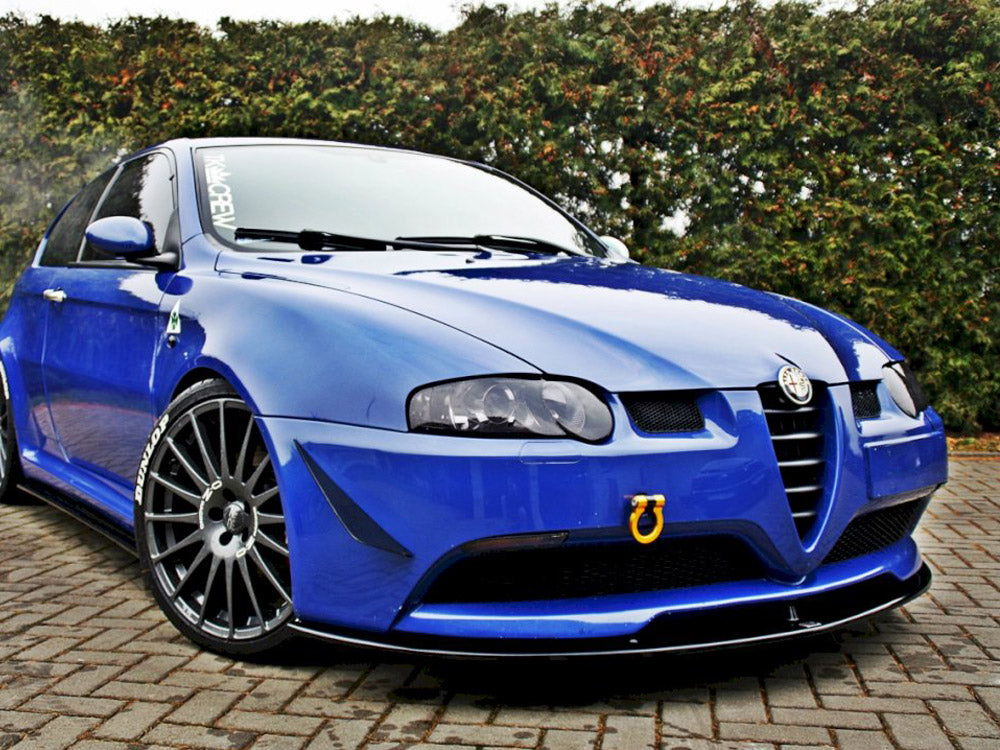 Front Splitter compatible with Alfa Romeo 147 GTA - Carbon Look