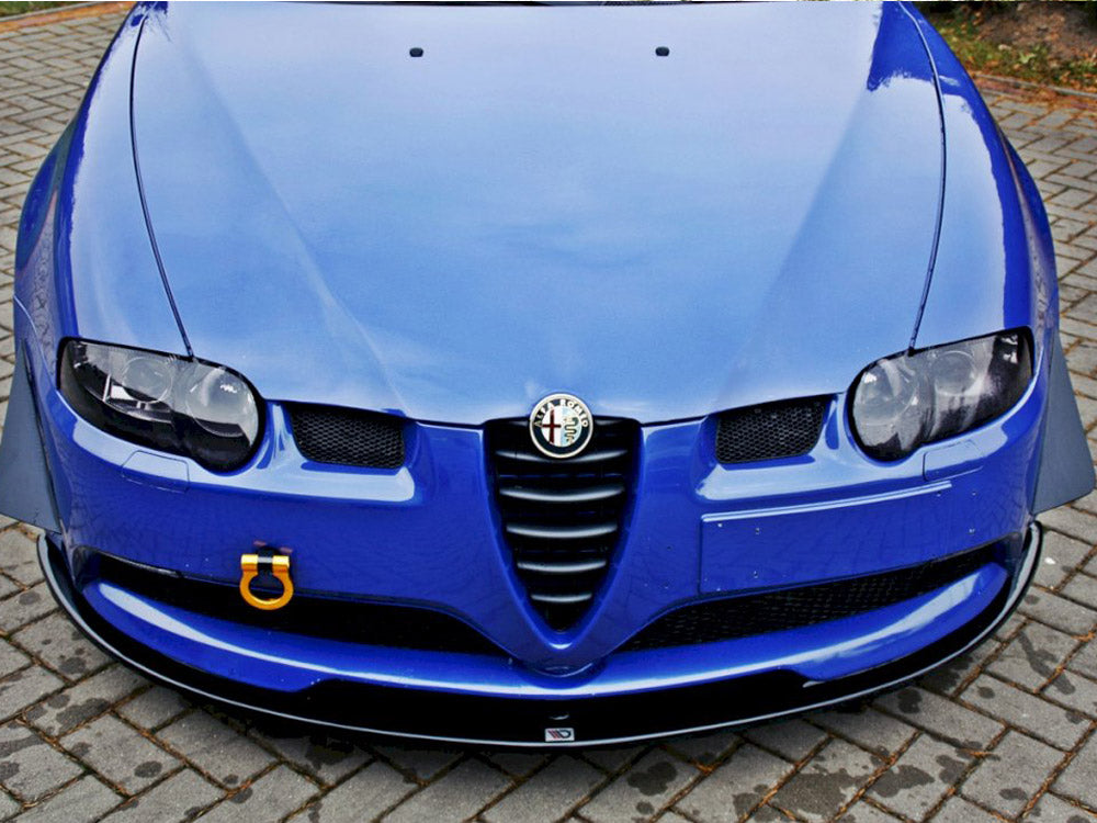 Front Splitter compatible with Alfa Romeo 147 GTA - Carbon Look
