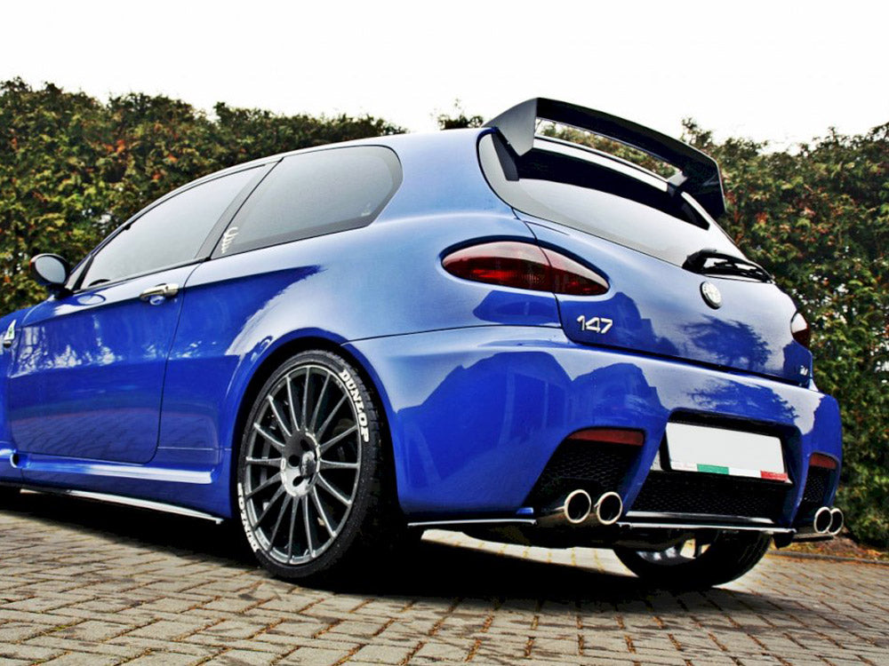 MAXTON DESIGN Central Rear Splitter (Vertical Bars) Alfa Romeo 147 GTA