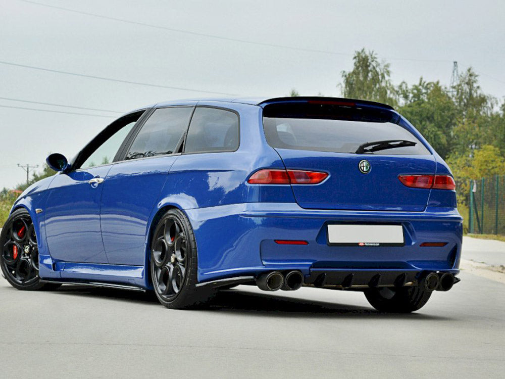 Rear Diffuser compatible with Alfa Romeo 156 GTA Sportwagon (2002-2005)