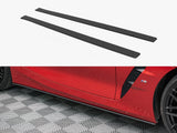 Street PRO Side Skirts Diffusers compatible with BMW Z4 M-Pack G29 (2018-)