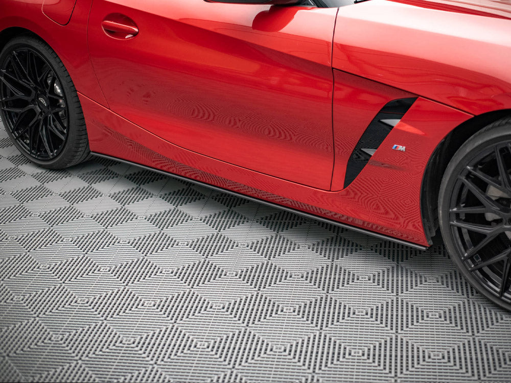 Street PRO Side Skirts Diffusers compatible with BMW Z4 M-Pack G29 (2018-)