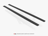 Street PRO Side Skirts Diffusers compatible with BMW Z4 M-Pack G29 (2018-)