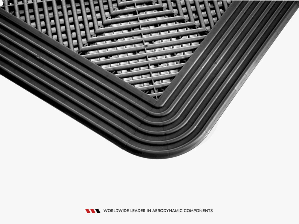 Modular Maxton Floor Corner Edge Tile (Male Pegs)