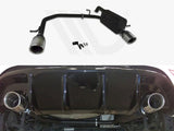 MAXTON DESIGN Ford Fiesta Mk7 HIGH Quality DUAL EXIT Stainless Steel Axle-back Exhaust System With Silencer And Exhaust Pipes