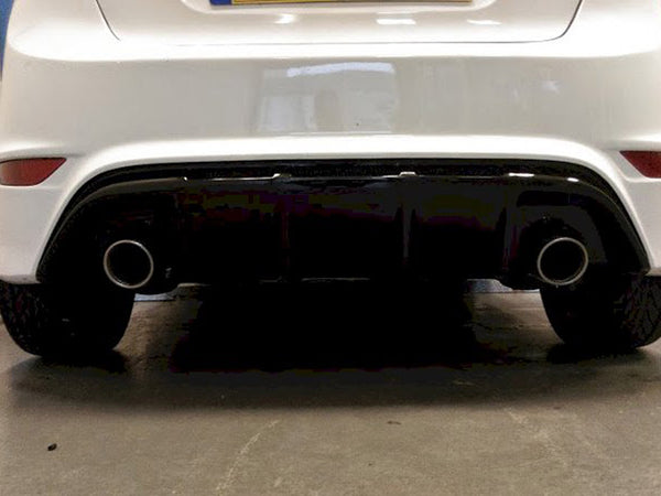 Ford Fiesta Mk7 HIGH Quality DUAL EXIT Stainless Steel Axle-back Exhaust System With Silencer And Exhaust Pipes