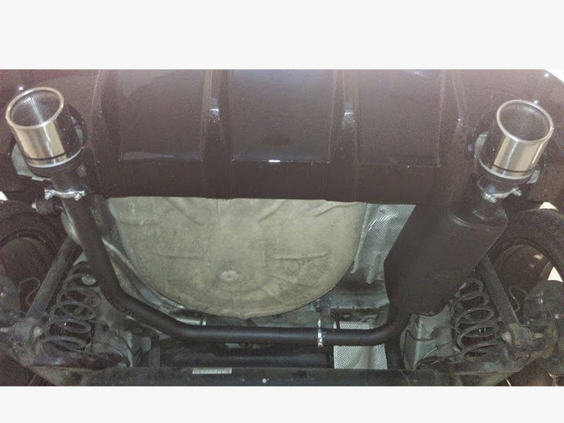 Ford Fiesta Mk7 HIGH Quality DUAL EXIT Stainless Steel Axle-back Exhaust System With Silencer And Exhaust Pipes