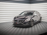 Front Splitter V2 compatible with Volvo S60 R-Design Mk2 (2014-2018)
