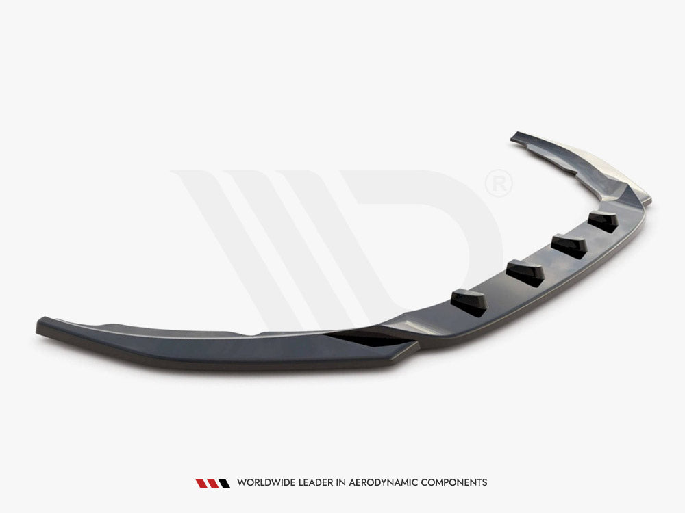 Front Splitter V2 compatible with Volvo S60 R-Design Mk2 (2014-2018)