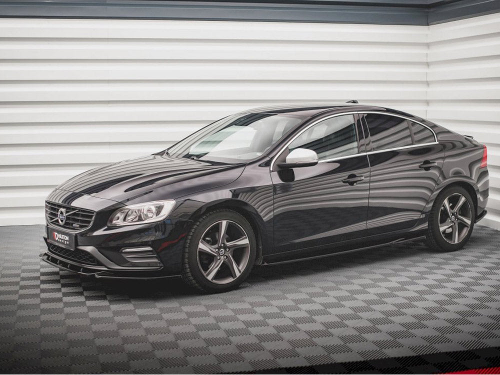 Side Skirts Diffusers compatible with Volvo S60 R-Design Mk2