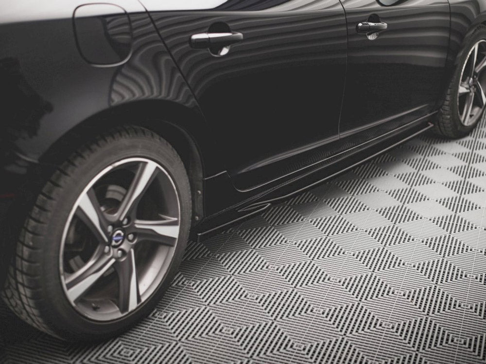 Side Skirts Diffusers compatible with Volvo S60 R-Design Mk2