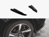 Rear Side Splitters compatible with Volvo S60 R-Design Mk2 (2014-2018)