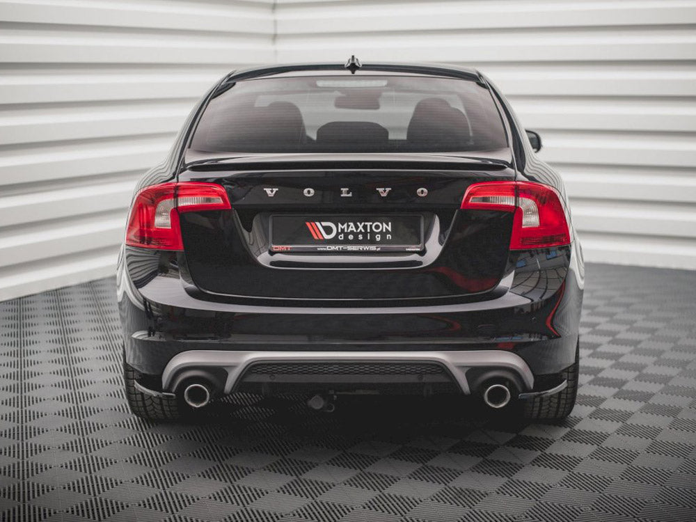 Rear Side Splitters compatible with Volvo S60 R-Design Mk2 (2014-2018)