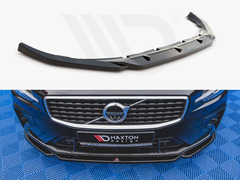 Front Splitter V.2 Volvo S60/V60 R-design MK3 (2018-)