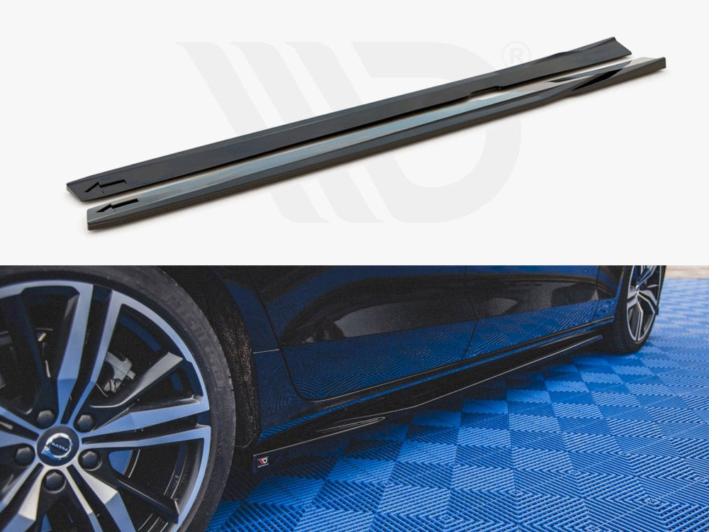 Side Skirts Diffusers V.1 Volvo S60/V60 R-design MK3 (2018-)